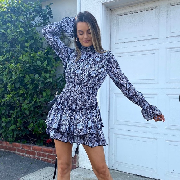 Python long sleeve dress - Picture 2 of 2